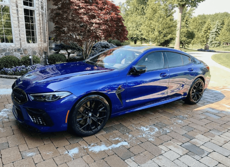 Professionally detailed vehicle